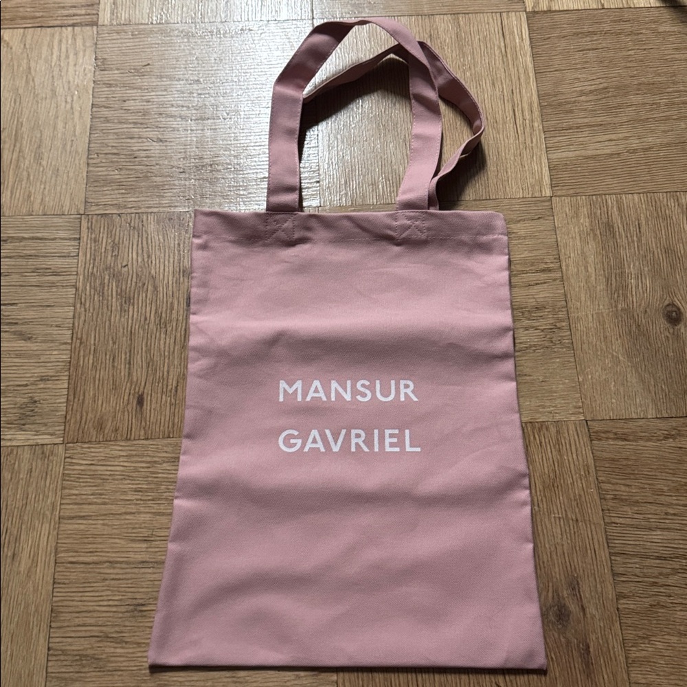 Mansur Gavriel Blush Canvas Tote